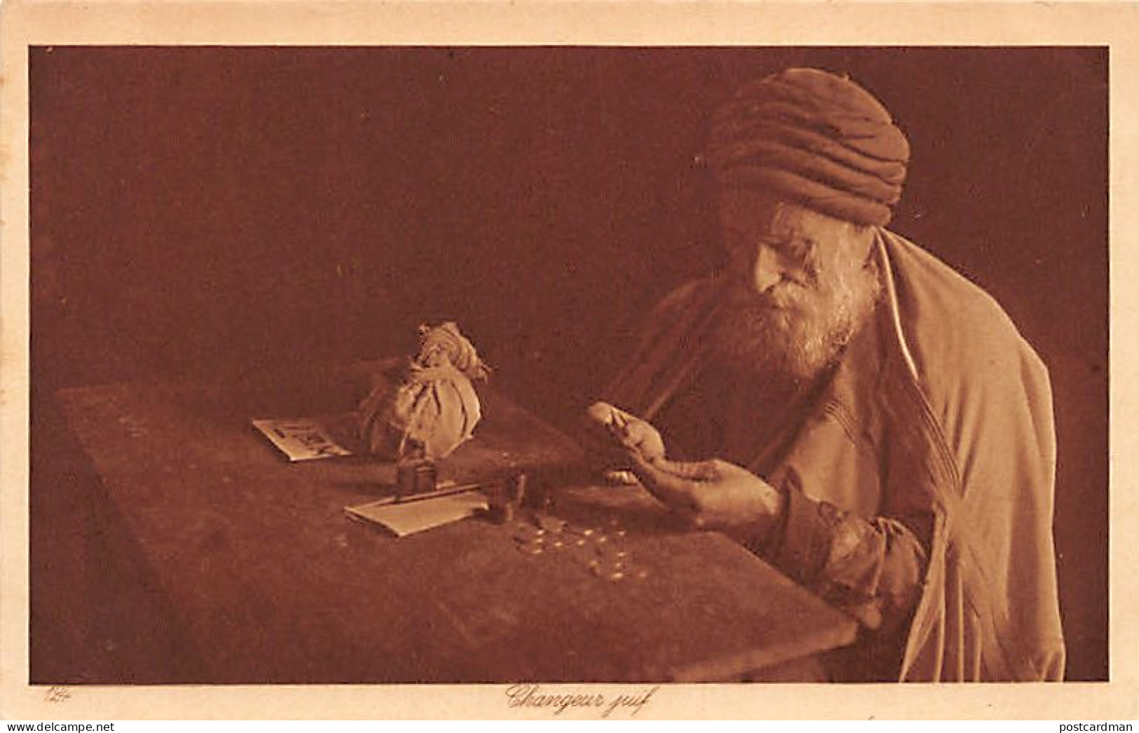 Judaica - Tunisie - Changeur D'argent Juif - Ed. Lehnert & Landrock 124 - Judaisme
