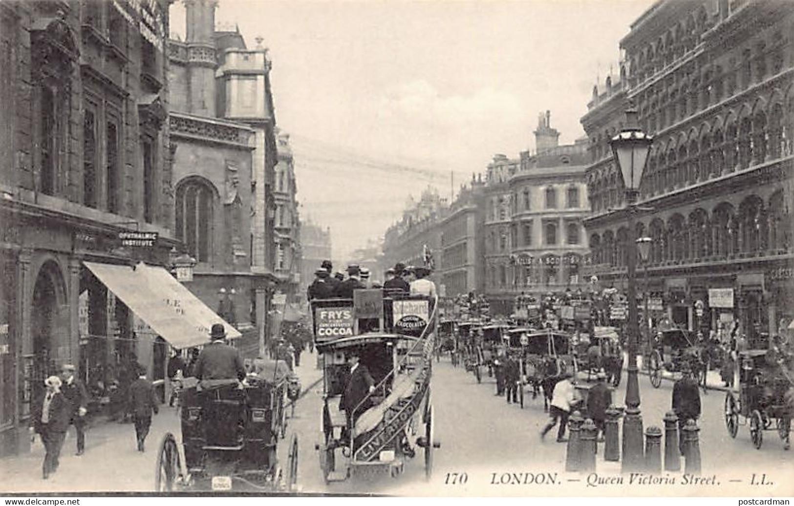 England - LONDON - Queen Victoria Street - Publ. LL Levy 170 - Other & Unclassified