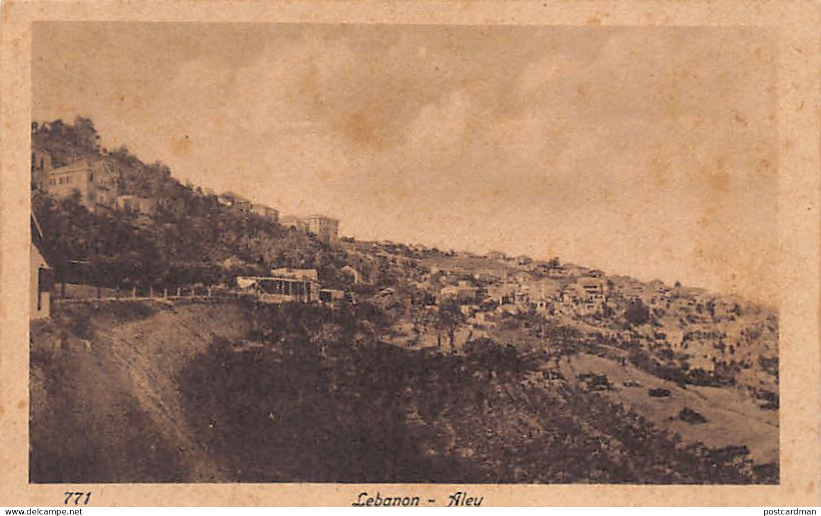 Liban - ALEY - Panorama - Ed. Sarrafian Bros. 771 - Liban