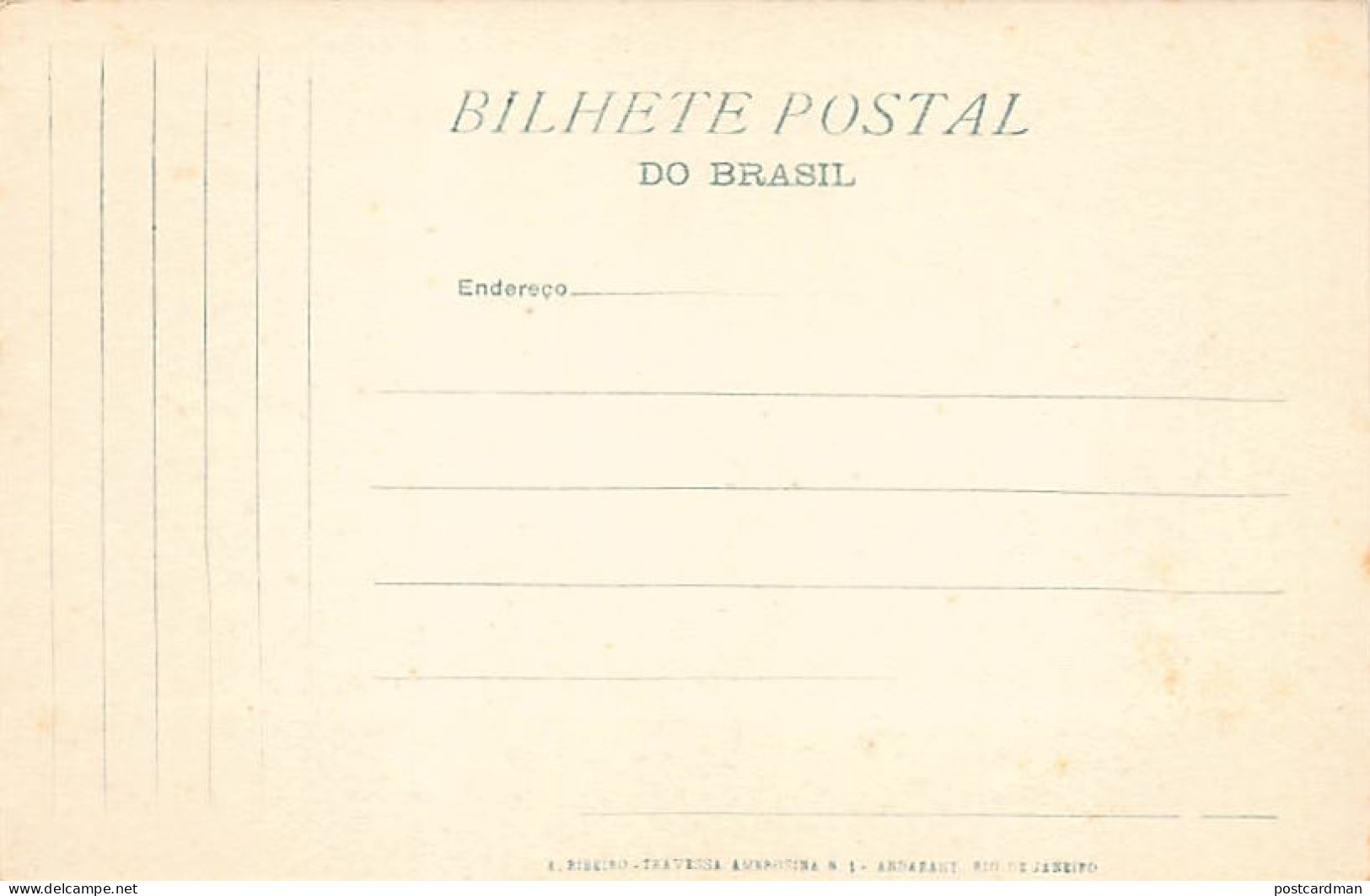 Brasil - RIO DE JANEIRO - Entrada Vista Do Sylvestre - Ed. A. Ribeiro 156 - Autres & Non Classés