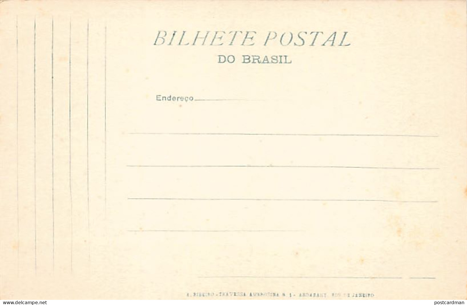 Brasil - RIO DE JANEIRO - Entrada Vista Do Sylvestre - Ed. A. Ribeiro 156 - Andere & Zonder Classificatie