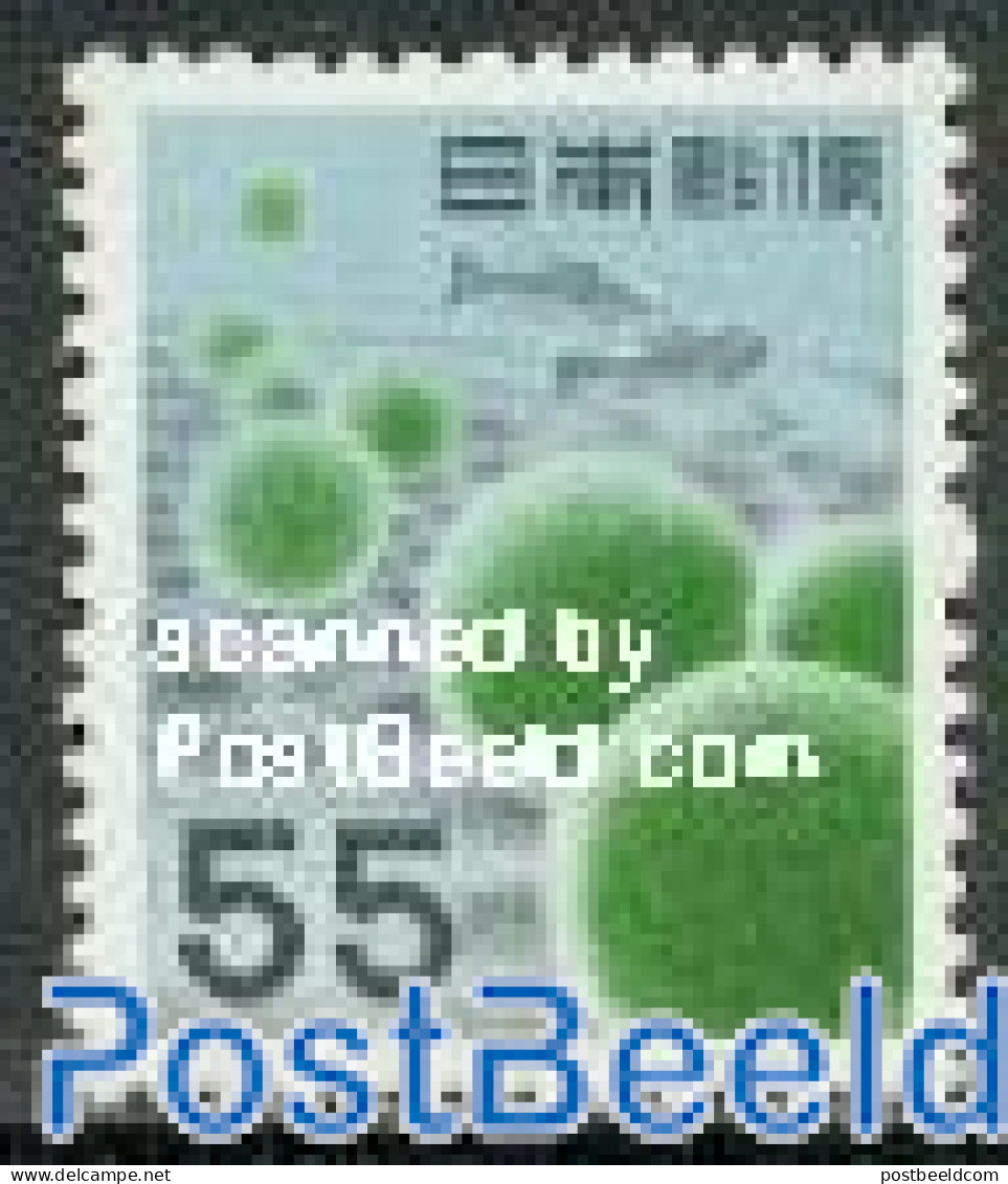 Japan 1956 Definitive 1v, Unused (hinged), Nature - Fish - Shells & Crustaceans - Unused Stamps