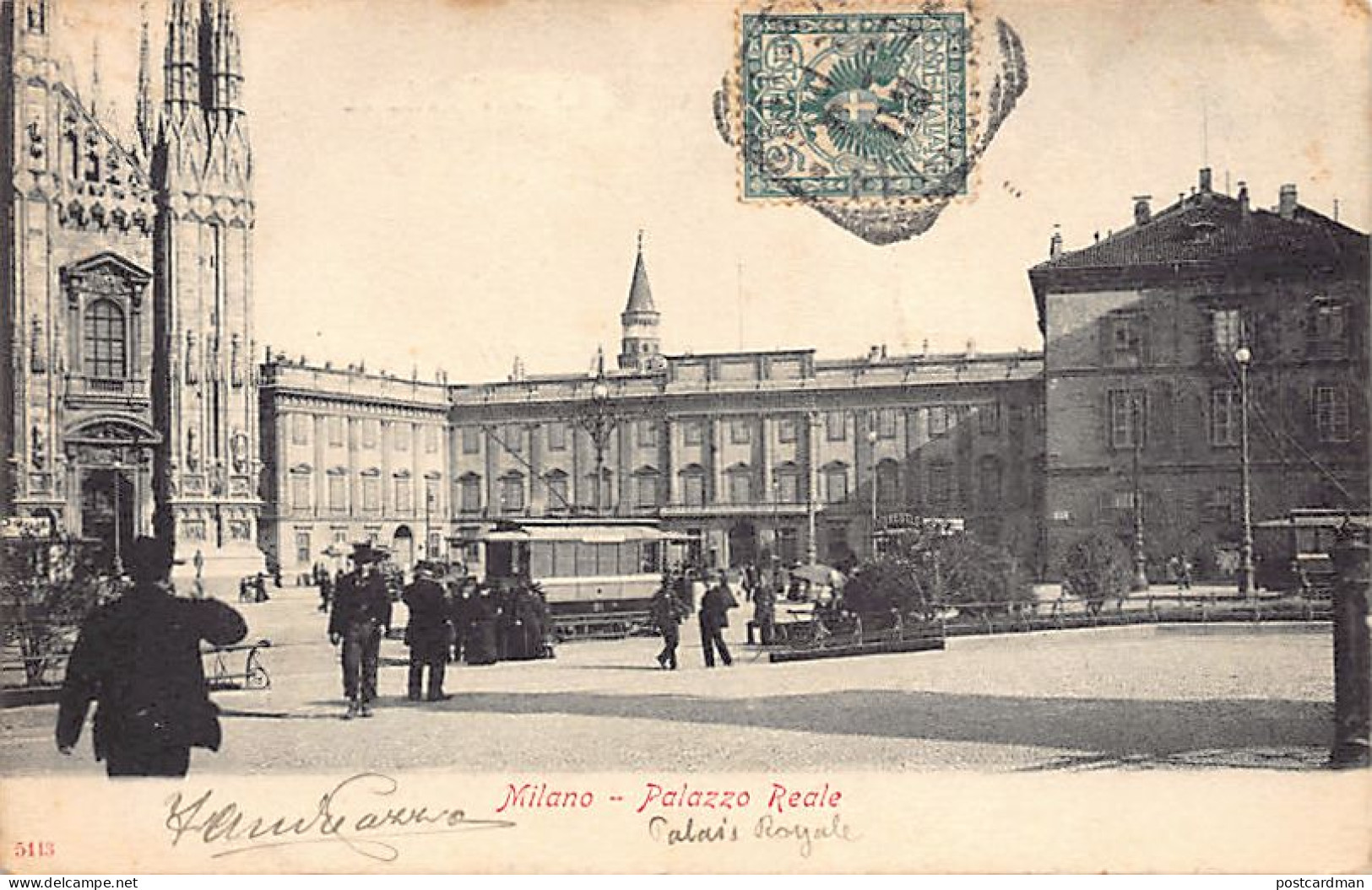 MILANO - Palazzo Reale - Tram - Milano (Milan)