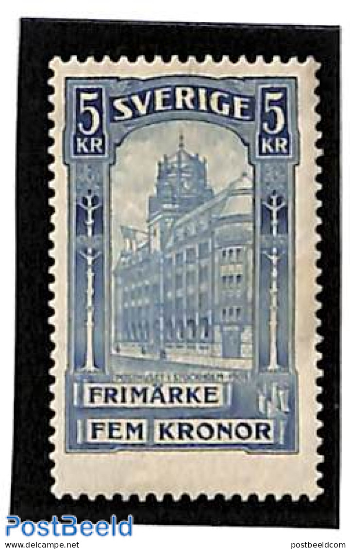 Sweden 1903 Stockholm Post Office 1v, Unused (hinged), Post - Neufs