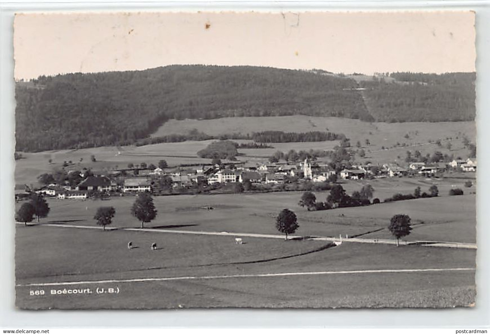 BOÉCOURT (JU) Vue Générale - Ed. Enard Frères 569 - Other & Unclassified