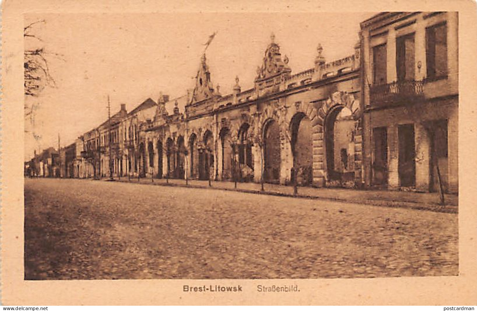 Belarus - BREST - Street Scene - World War One - Publ. Bugarmee - Belarus