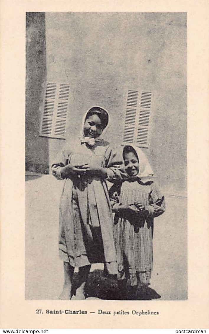 Algérie - SAINT-CHARLES - Deux Petites Orphelines - Ed. Soeurs Missionnaires De Notre-Dame D'Afrique - Women
