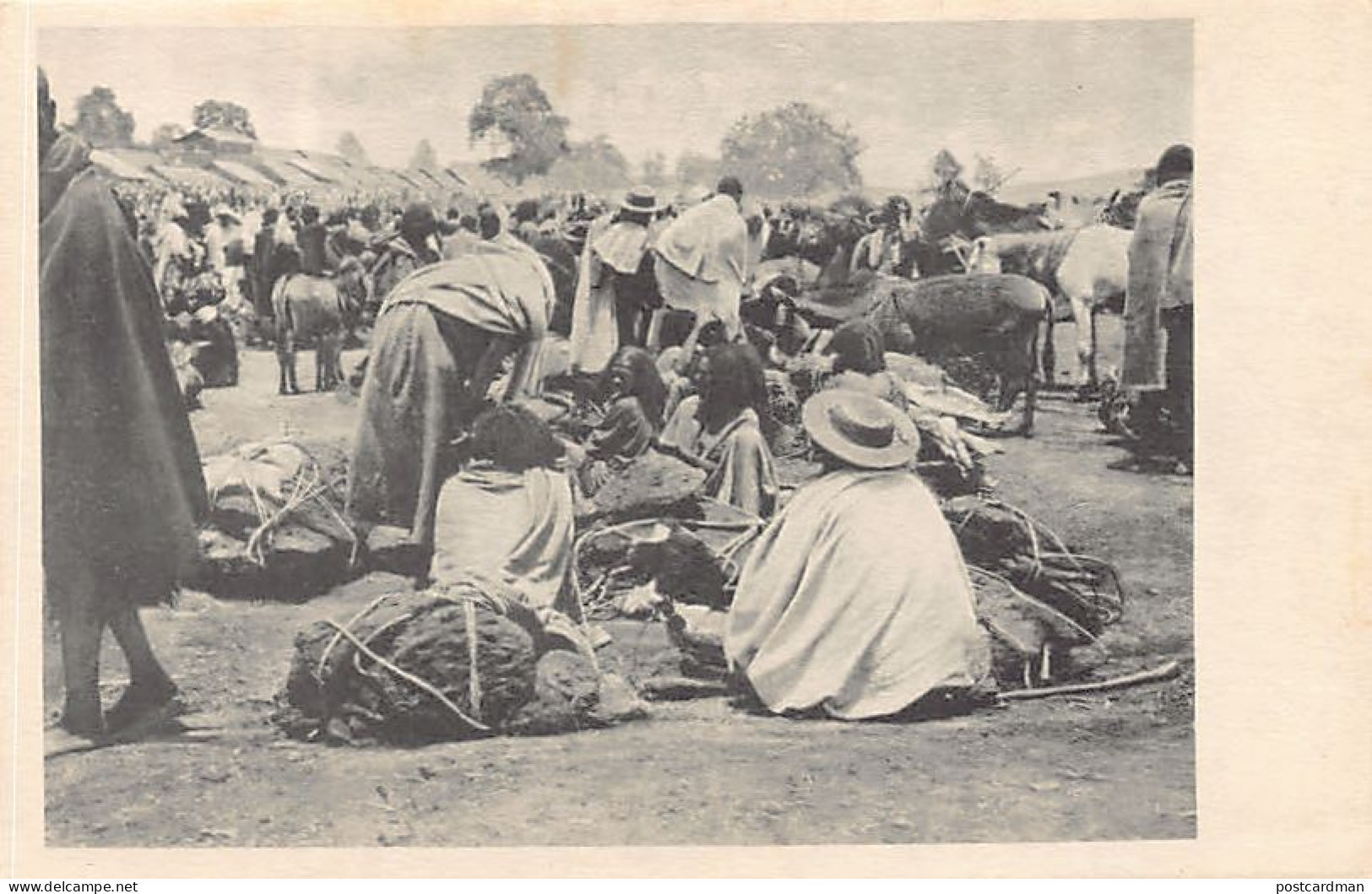 Ethiopia - ADDIS ABABA - Market - Publ. Julia - E. H. Schrenzel  - Äthiopien