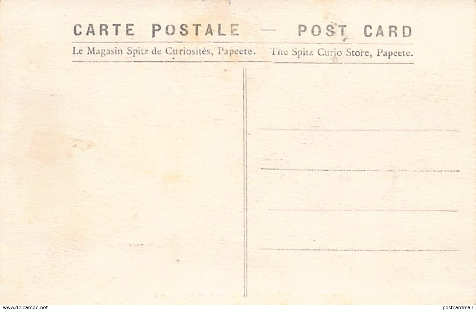 TAHITI - Au Bain Loti - Femmes Polynésiennes - CARTE MAXIMUM - MAXIMUM CARD - Ed. G. Spitz  - Polynésie Française