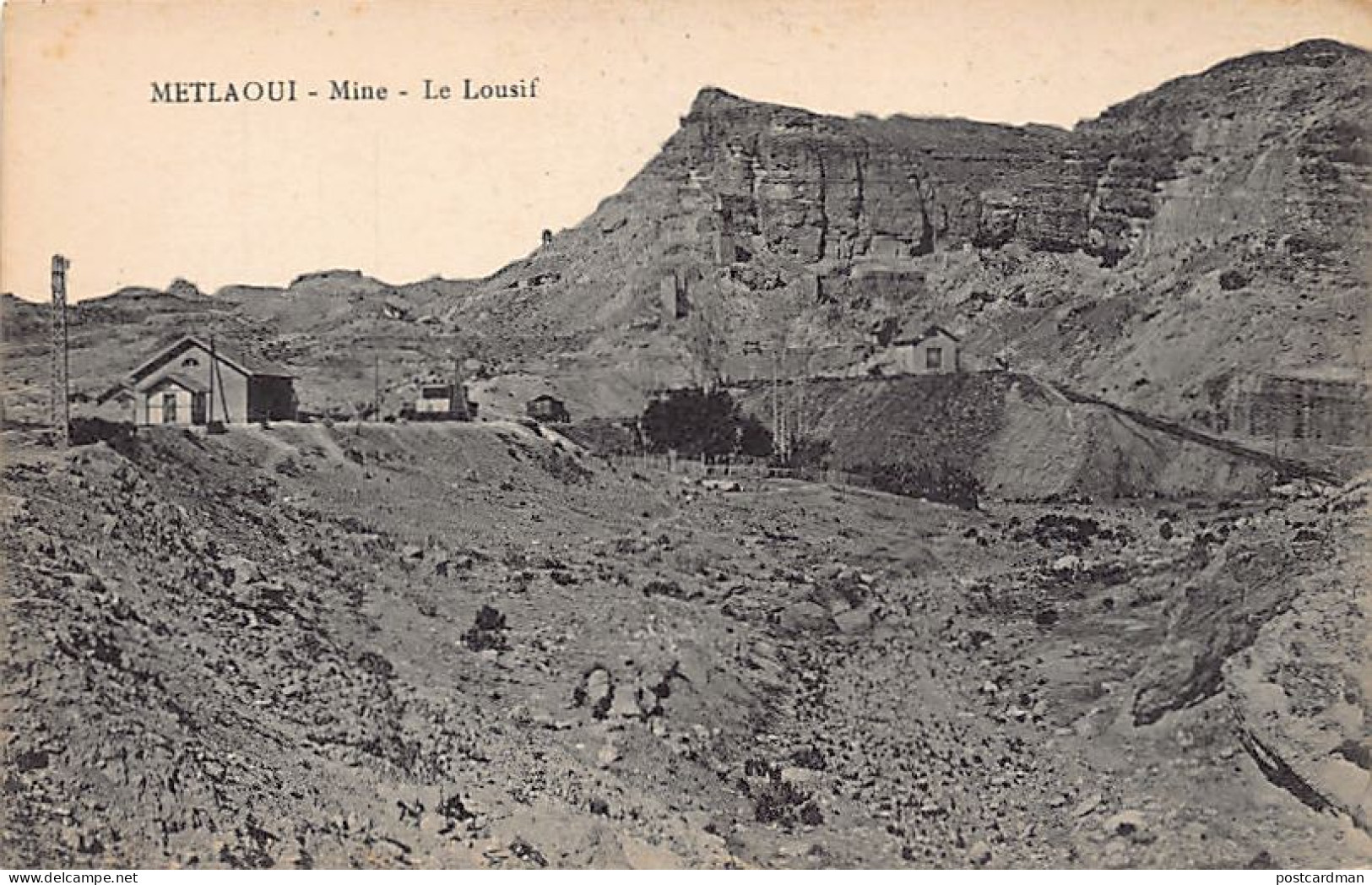 METLAOUI - Mine, Le Lousif - Tunisia