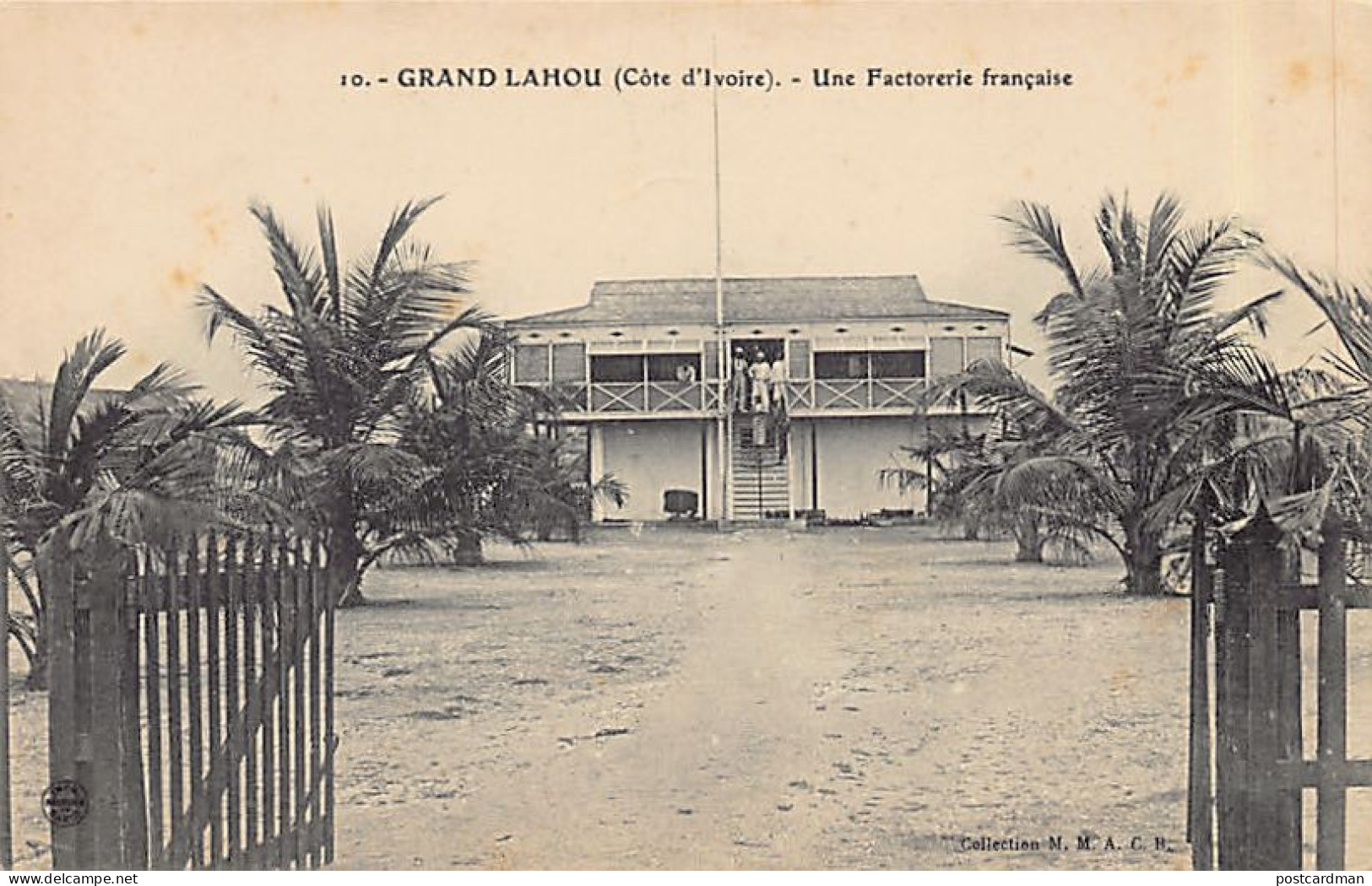 Côte D'Ivoire - GRAND LAHOU - Une Factorerie Française - Ed. M.M.A.C.B. 10 - Côte-d'Ivoire