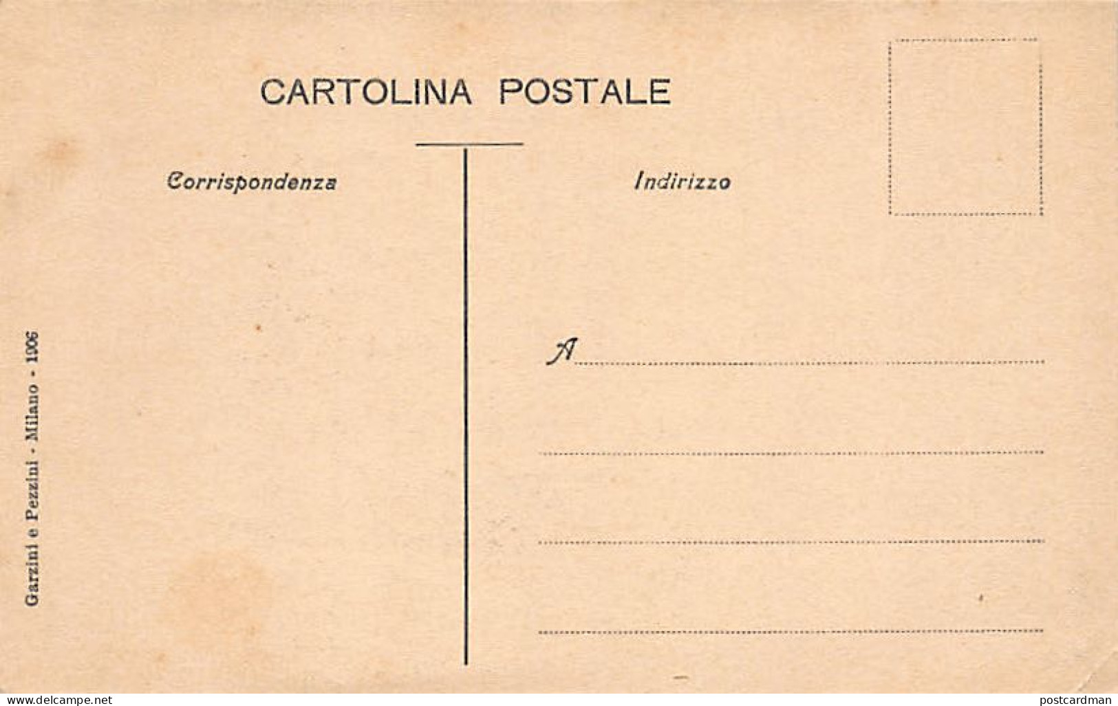 MILANO - La Commissione Dei Postelegrafici Di Parigi - 5 Novembre 1905 - Milano (Milan)