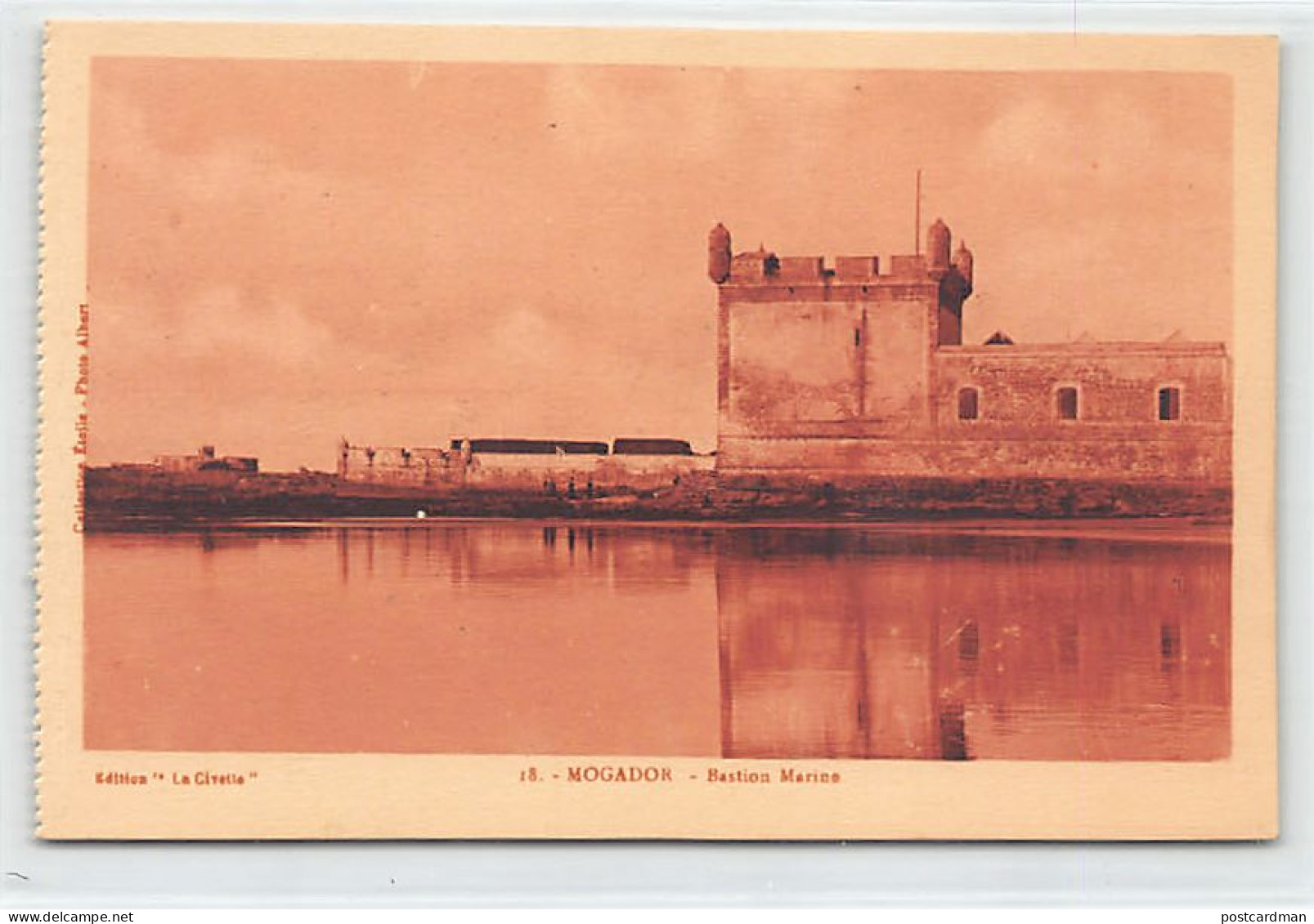 Maroc - MOGADOR Essaouira - Bastion Marine - Ed. La Civette 18 - Other & Unclassified