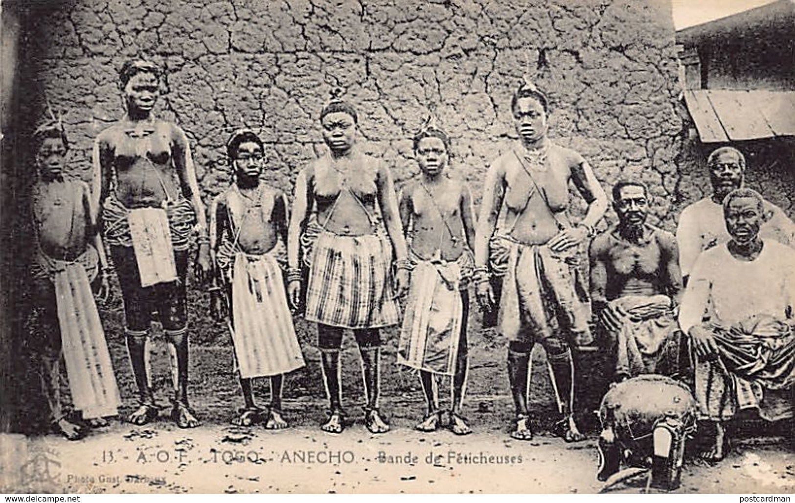 TOGO - ANECHO - Bande De Féticheuses - NU ETHNIQUE - Ed. Gustave Darboux 13 - Togo