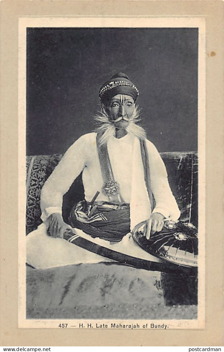 India - BUNDI - Maharaja Raghubir Singh Bundi - Publ. Unknown 457 - Inde