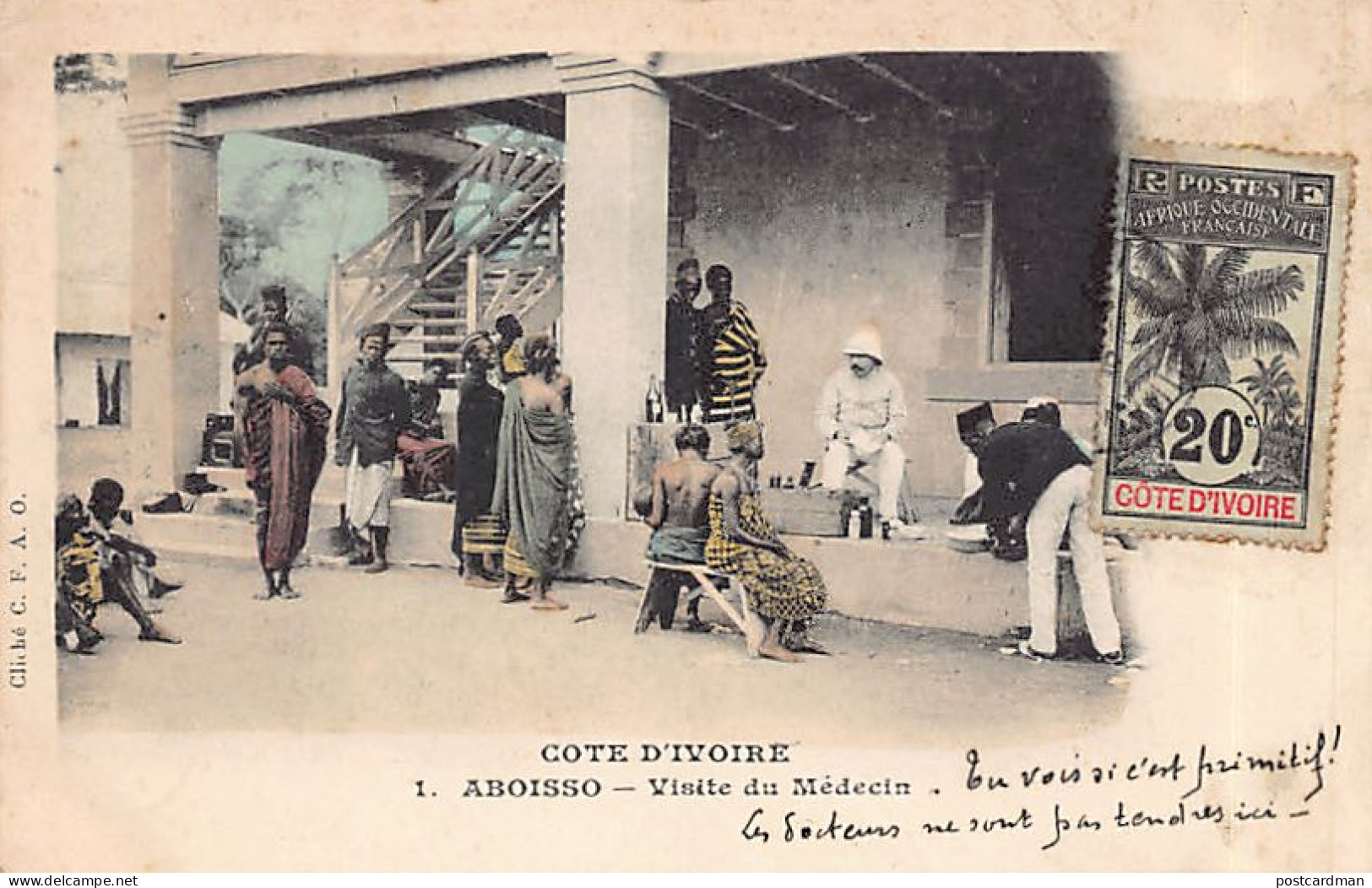 Côte D'Ivoire - ABOISSO - Visite Du Médecin - Ed. C.F.A.O. 1 - Côte-d'Ivoire