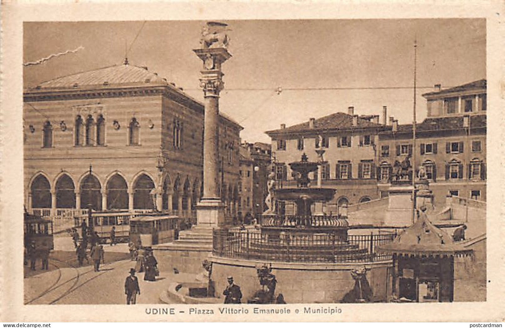 UDINE - Piazza V.E. E Municipio - Udine