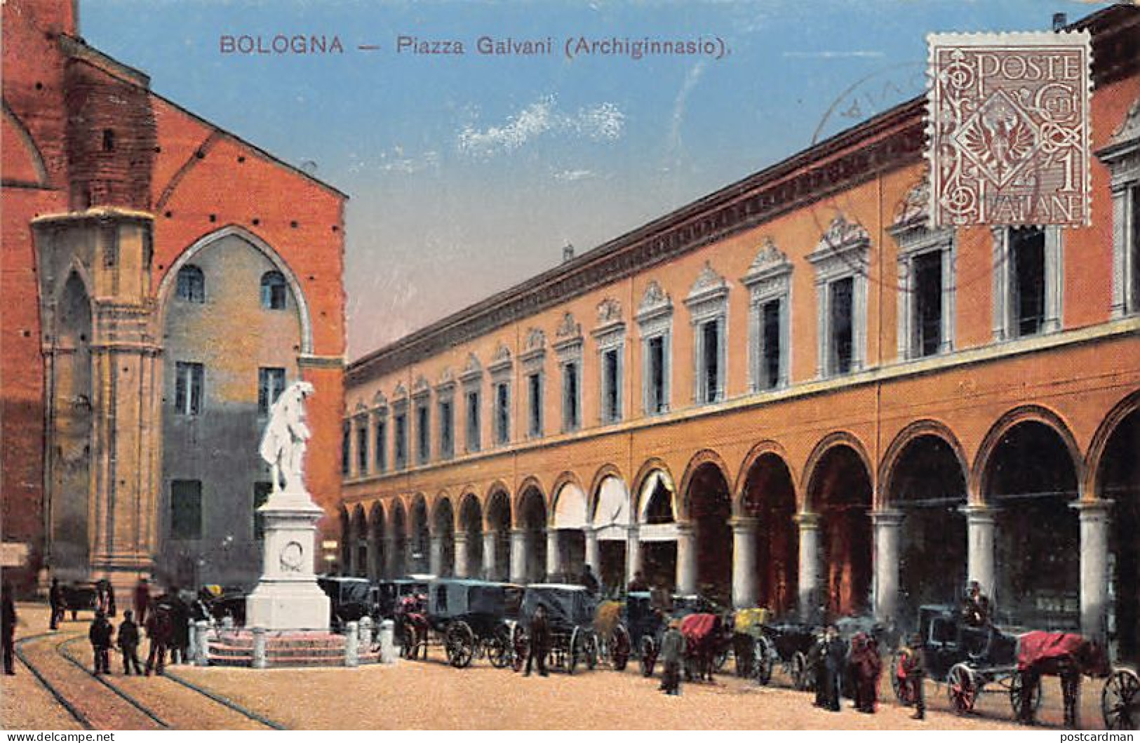 BOLOGNA - Piazza Galvani (Archiginnasio) - Bologna