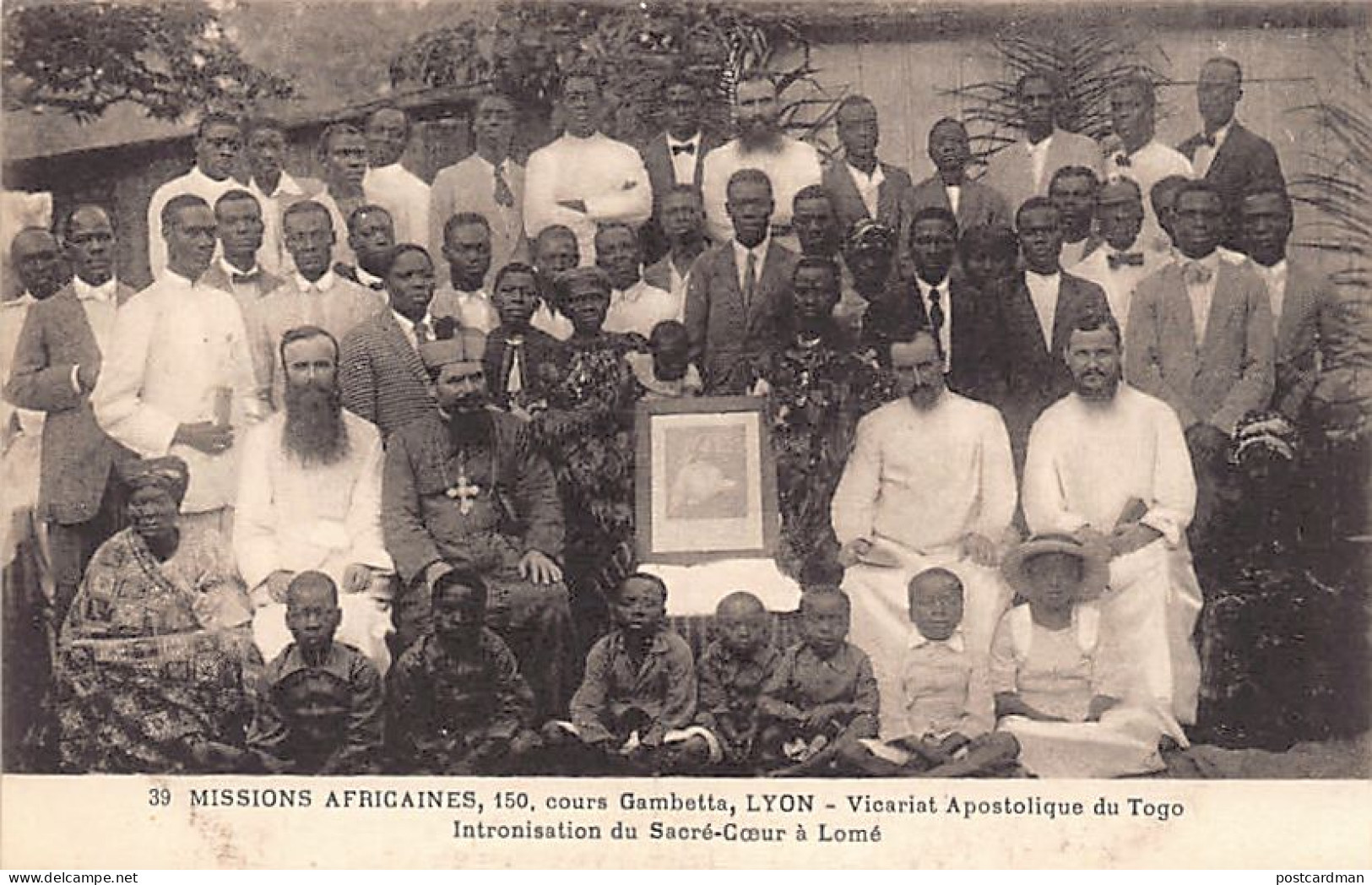 Togo - LOMÉ - Intronisation Du Sacré-Coeur - Ed. Missions Africaines 39 - Togo