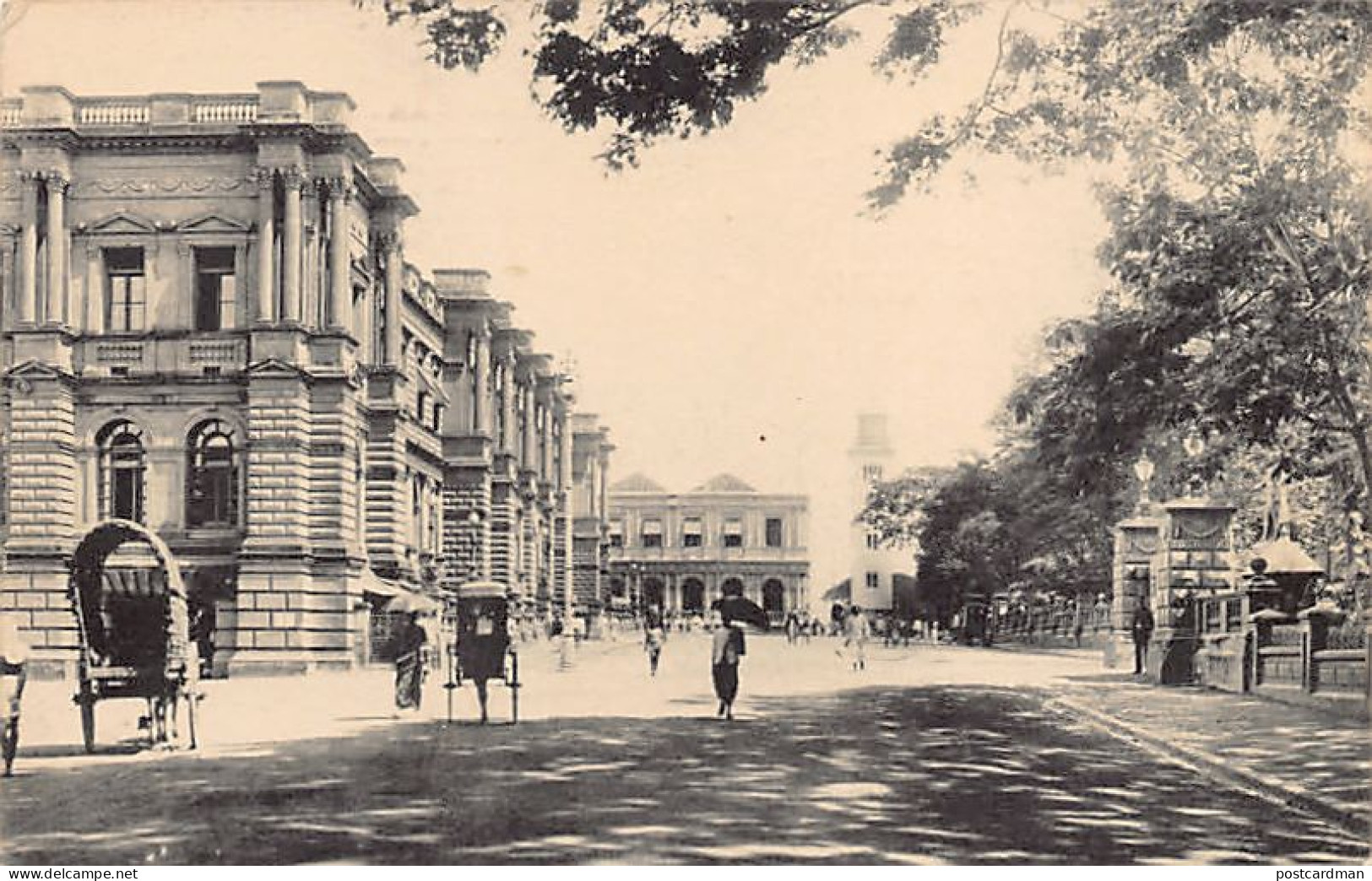 Sri Lanka - COLOMBO - General Post Office, Queens Street - Publ. Plâté Ltd. 18 - Sri Lanka (Ceylon)