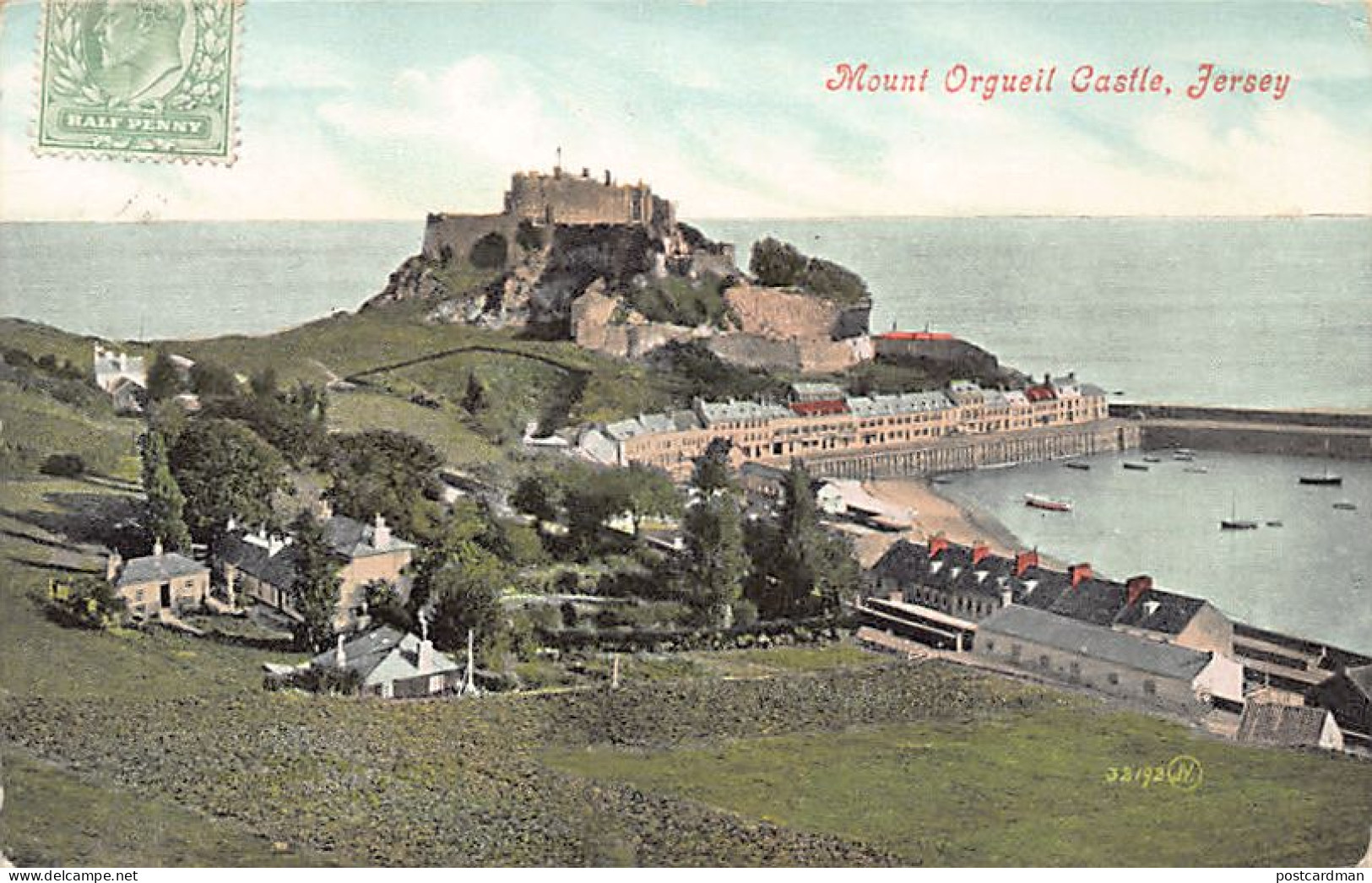 Jersey - Mont Orgueil Castle - Publ. Valentine 32192 - Andere & Zonder Classificatie