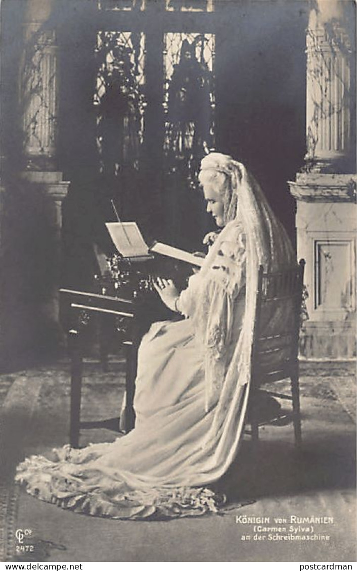 Romania - Regina Elisabeta A României - Carmen Sylva - Ed. G. L Co. 2472 - Roumanie