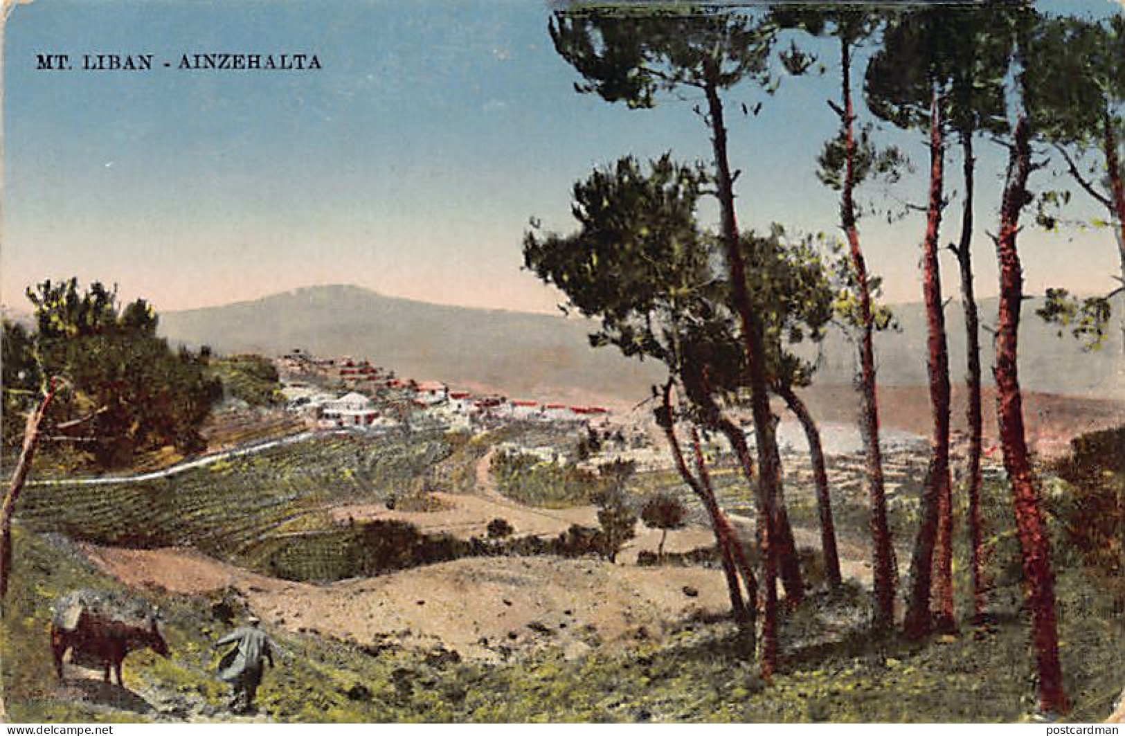 Liban - AIN ZHALTA - Vue Générale - Ed. Sarrafian Bros. 41c - Libanon