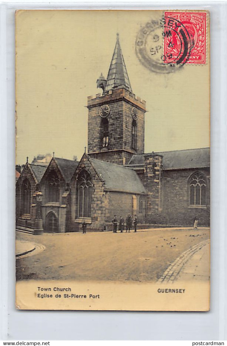 Guernsey - ST. PETER PORT - Town Church - Publ. Unknown  - Guernsey