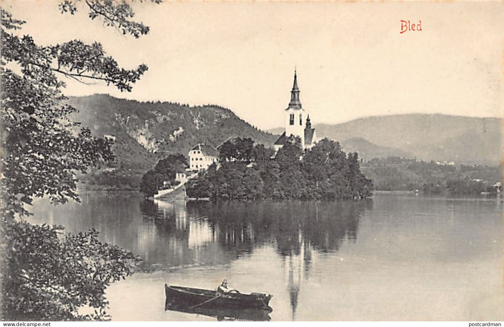 Slovenia - BLED - Totalansicht - Publ. Stengel & Co. - Eslovenia