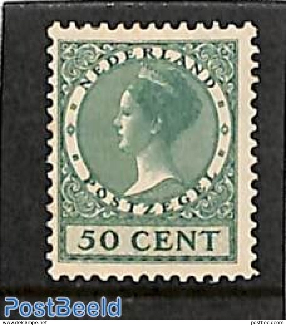 Netherlands 1926 50c, Perf. 12.5, Stamp Out Of Set, Unused (hinged) - Neufs
