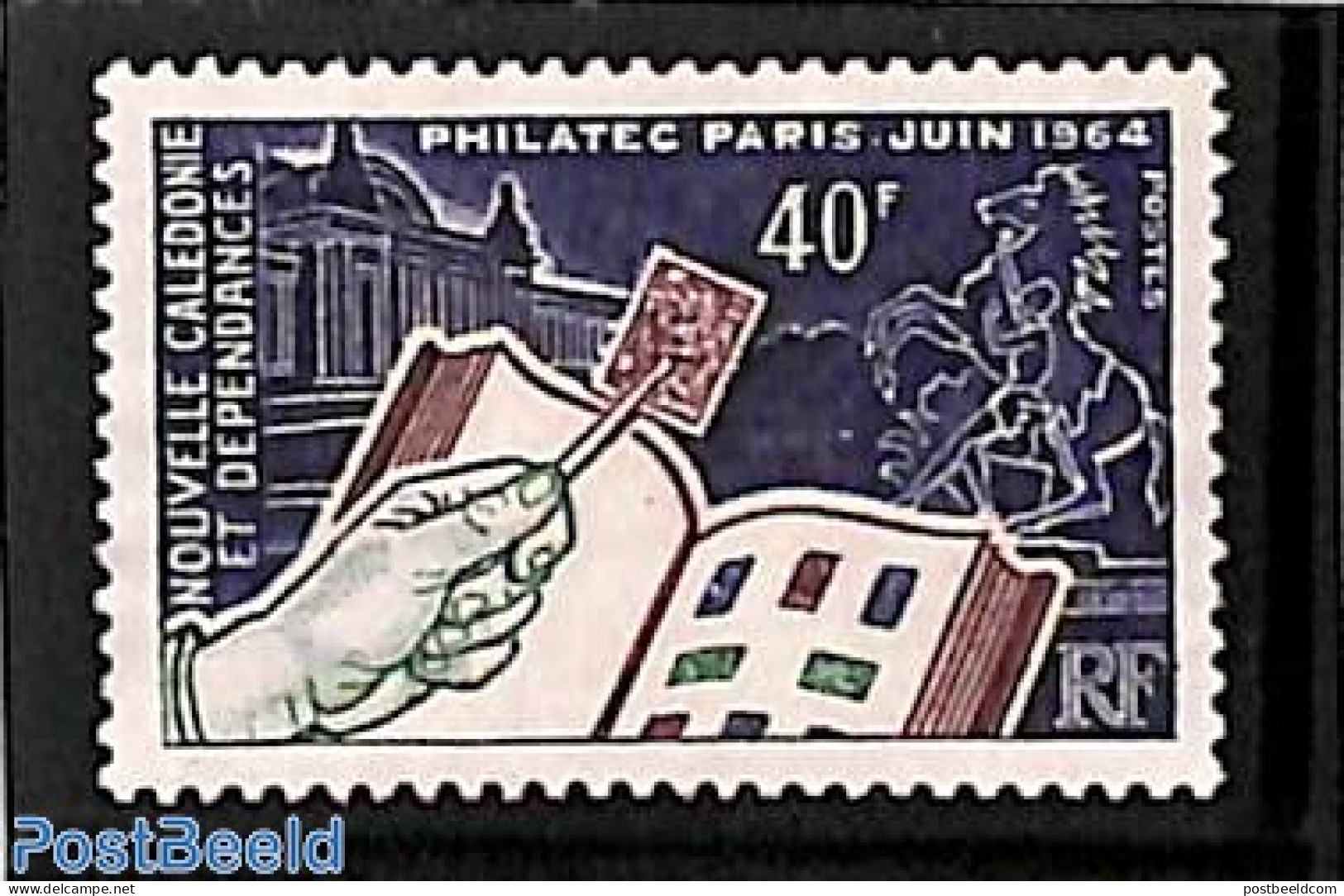 New Caledonia 1964 Philatec 1v, Mint NH, Philately - Stamps On Stamps - Unused Stamps