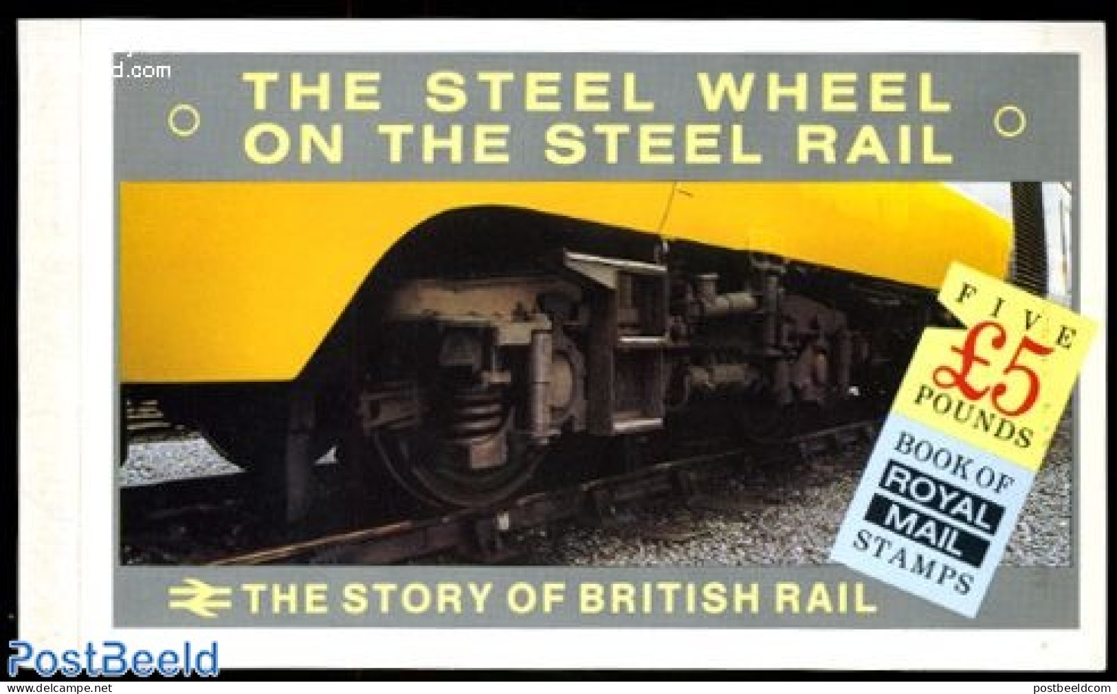 Great Britain 1986 The Story Of British Rail, Mint NH, Transport - Stamp Booklets - Railways - Ongebruikt