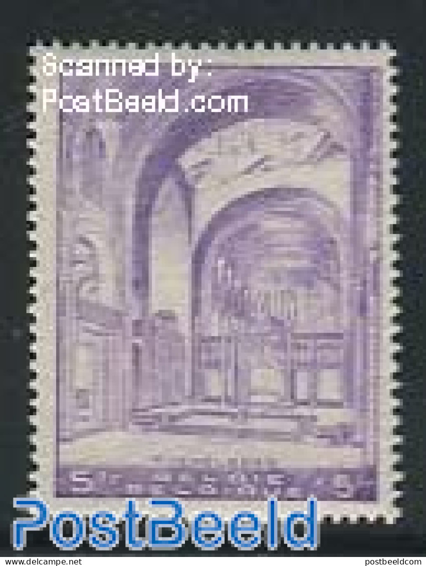 Belgium 1938 Koekelberg 1v (from S/s), Mint NH, Religion - Churches, Temples, Mosques, Synagogues - Neufs