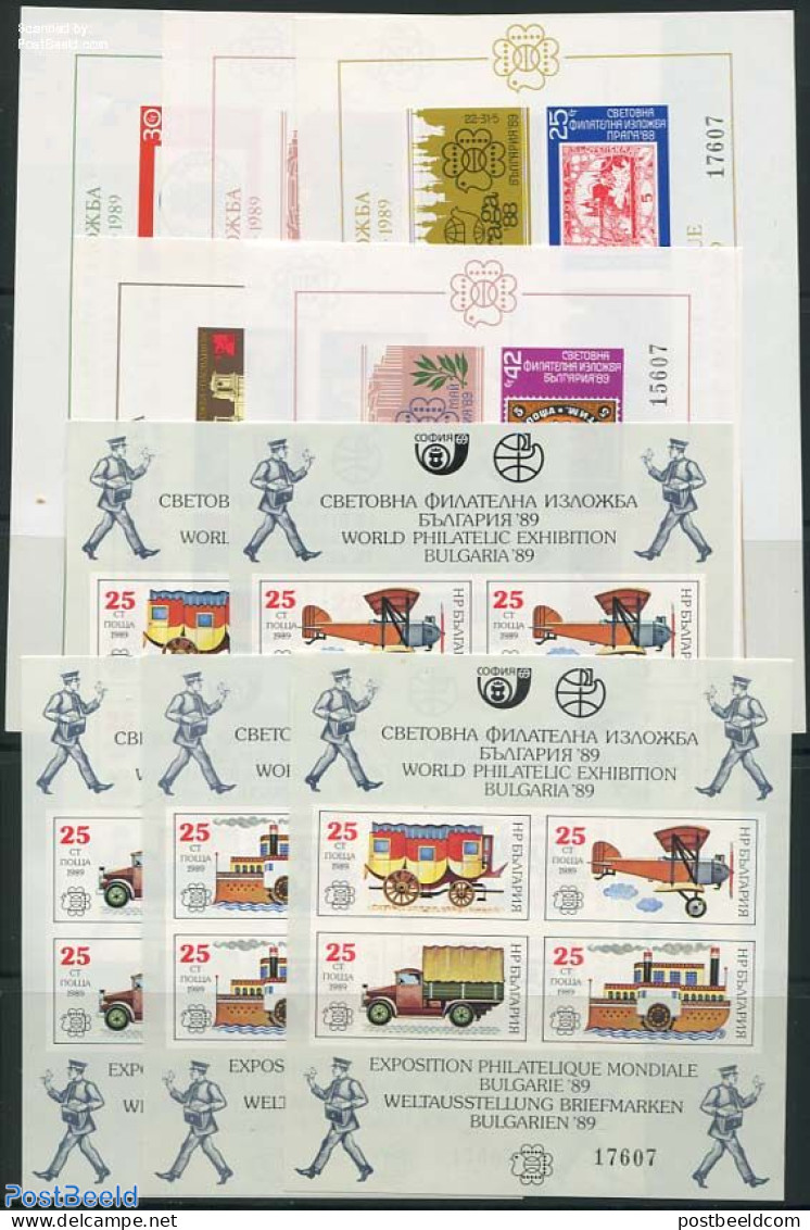 Bulgaria 1989 Bulgaria 89 10 S/s, Mint NH, Philately - Stamps On Stamps - Neufs