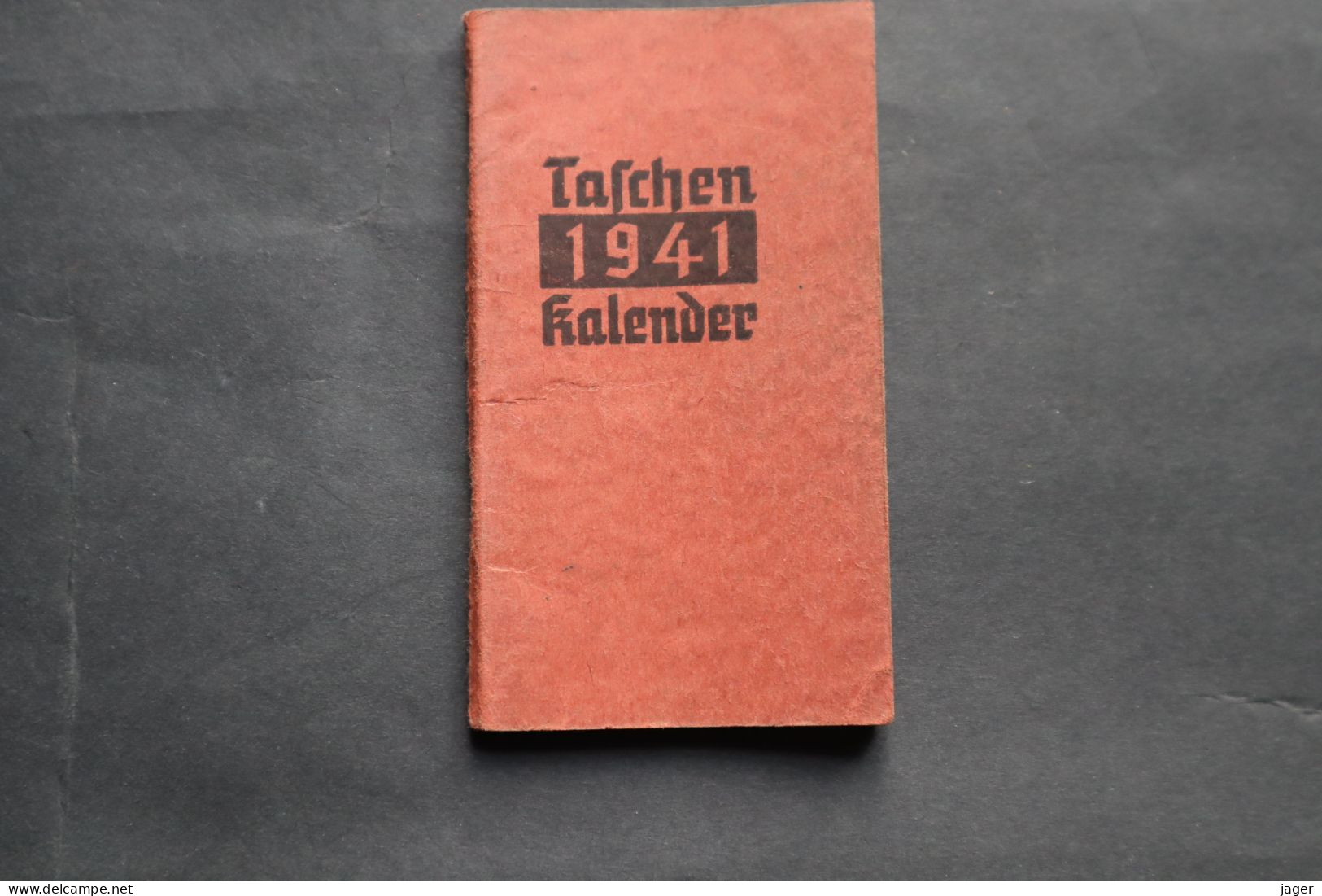 Taschen 1941 Kalender  Carnet D'un Prisonnier - 1939-45