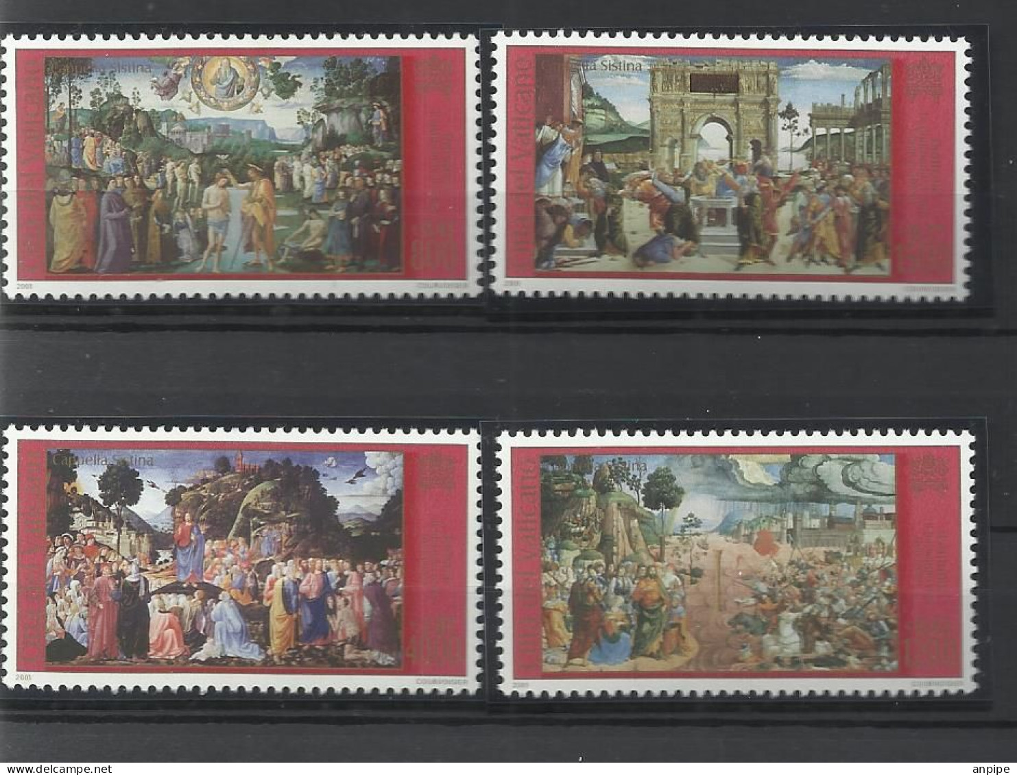 VATICANO, 2000- 2001 - Unused Stamps