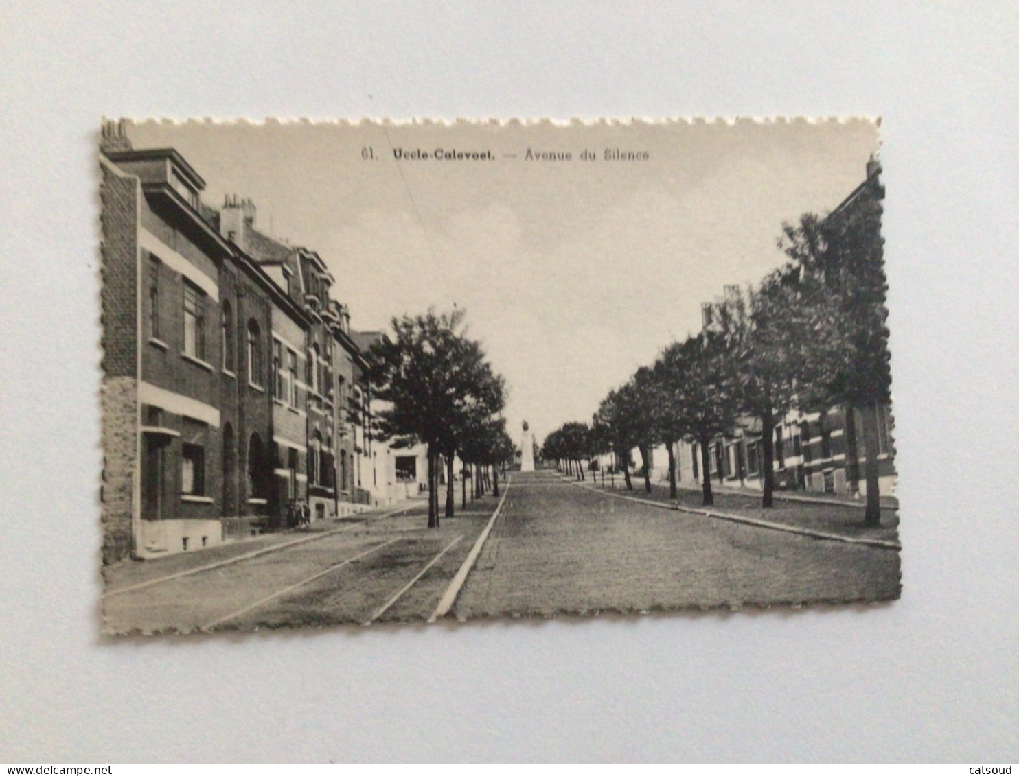 Carte Postale Ancienne Uccle-Calevoet Avenue Du Silence - Uccle - Ukkel