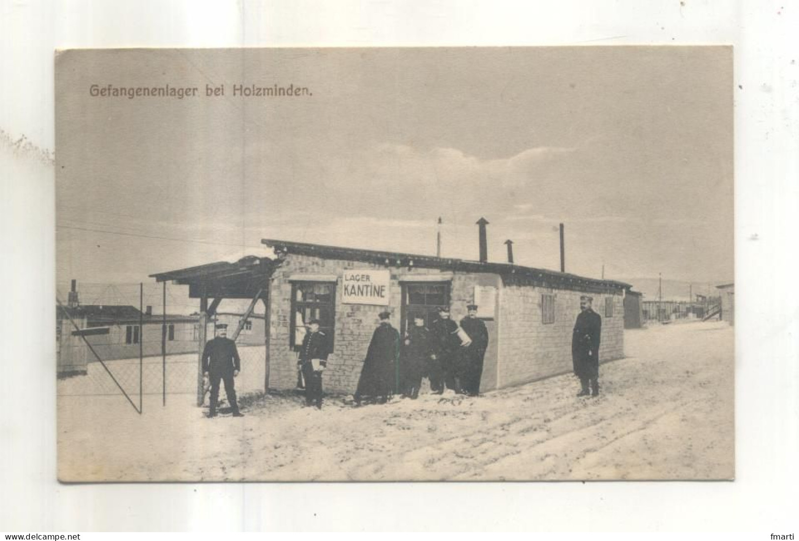 Gefangenenlager Bei Holzminden (CP Vendue Dans L'état) - Holzminden