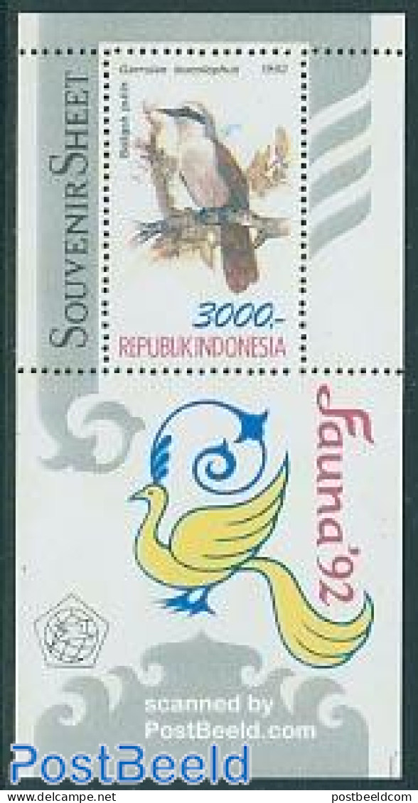 Indonesia 1992 Birds S/s, Mint NH, Nature - Birds - Indonésie