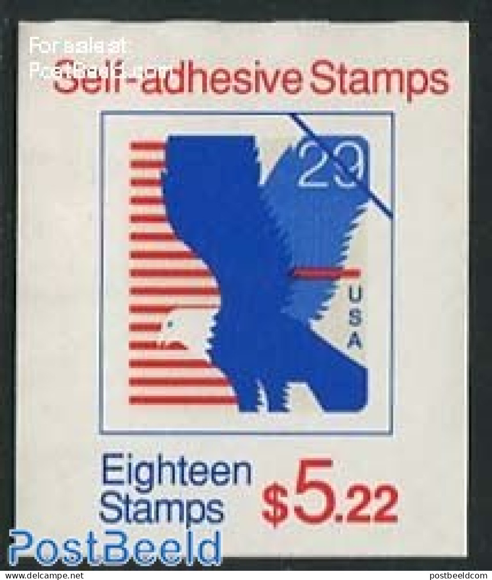 United States Of America 1994 Definitives, Eagle S-a Booklet, Mint NH, Stamp Booklets - Unused Stamps