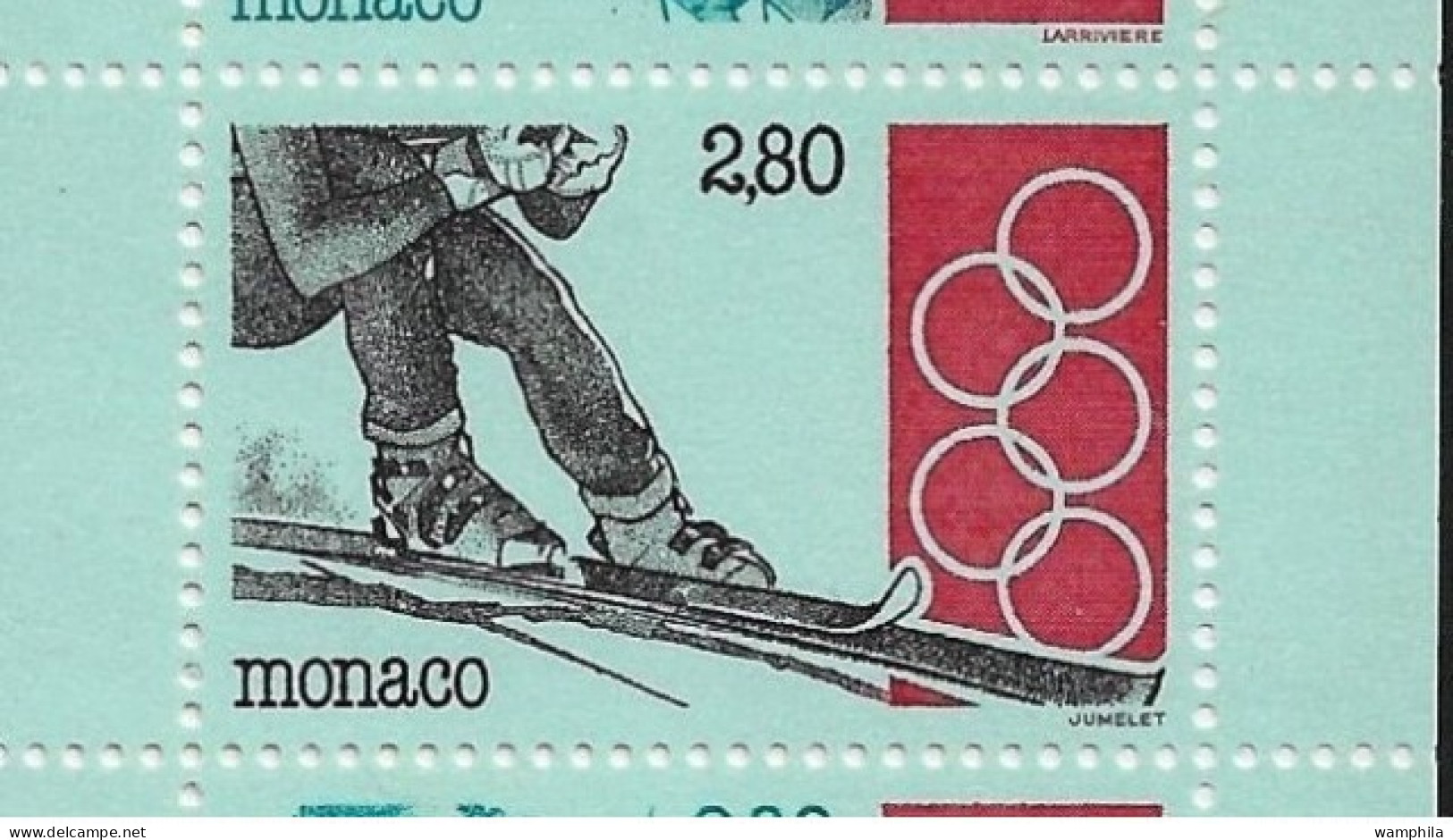 Monaco 1993. Carnet N°10, J.O .bobsleigh, Ski, Voile, Aviron, Natation, Cyclisme, - Nuovi