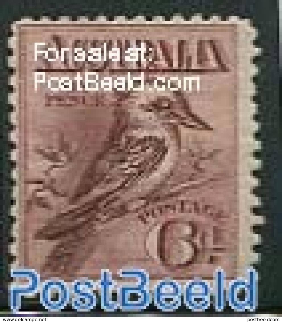 Australia 1913 Kookaburra 1v, Unused (hinged), Nature - Birds - Unused Stamps