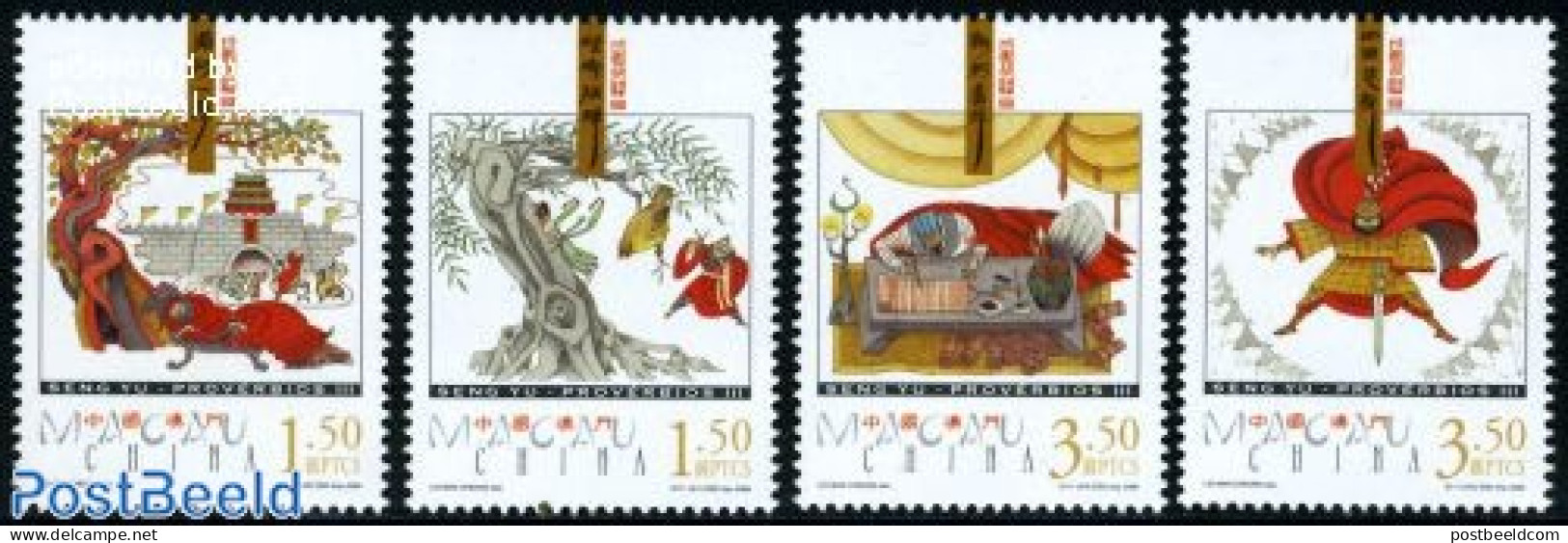 Macao 2009 Seng Yu III 4v, Mint NH, Nature - Birds - Unused Stamps