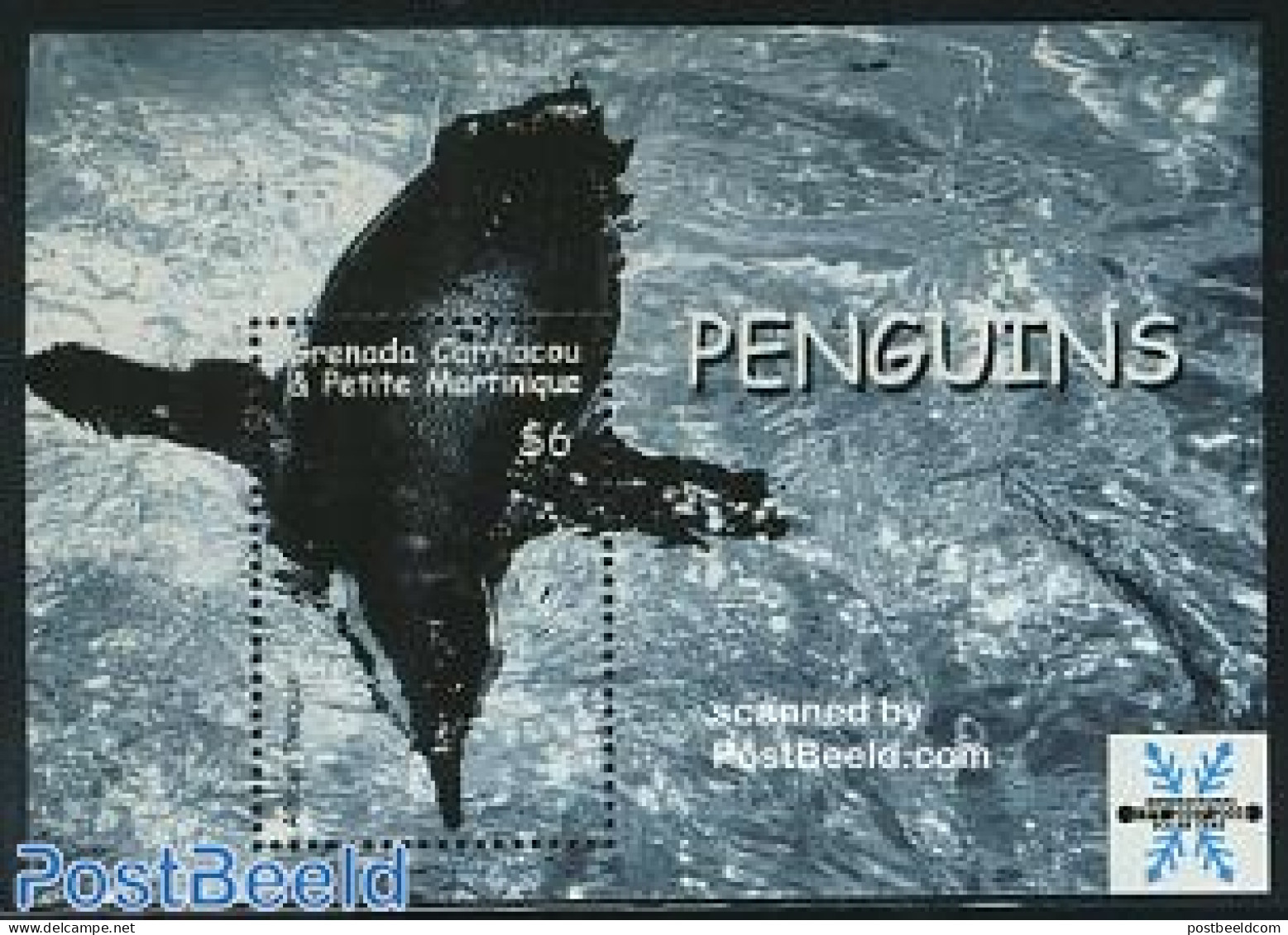 Grenada Grenadines 2007 Penguins S/s, Mint NH, Nature - Birds - Penguins - Grenade (1974-...)