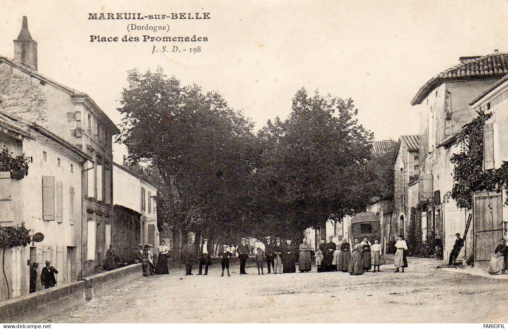 MAREUIL Sur Belle - Place Des Promenades . - Other & Unclassified