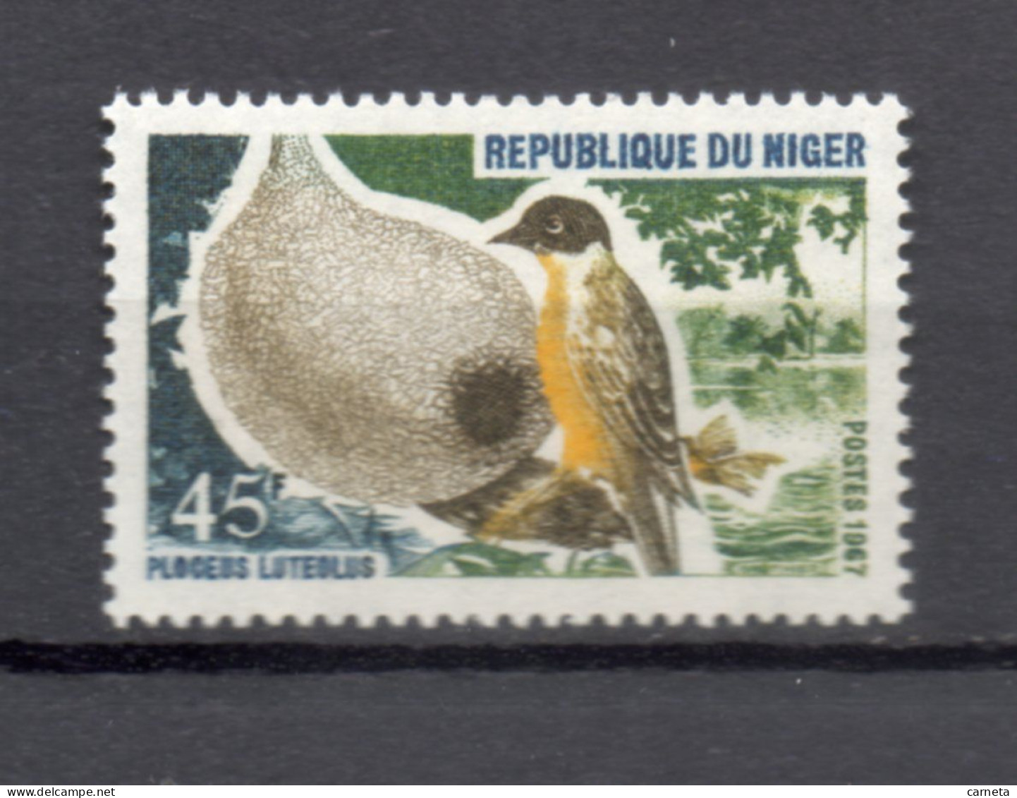 NIGER   N° 213    NEUF SANS CHARNIERE  COTE 2.50€    OISEAUX ANIMAUX FAUNE - Niger (1960-...)