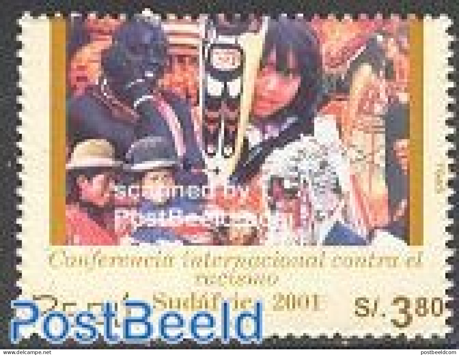 Peru 2002 Anti Racism 1v, Mint NH, History - Anti Racism - Unclassified