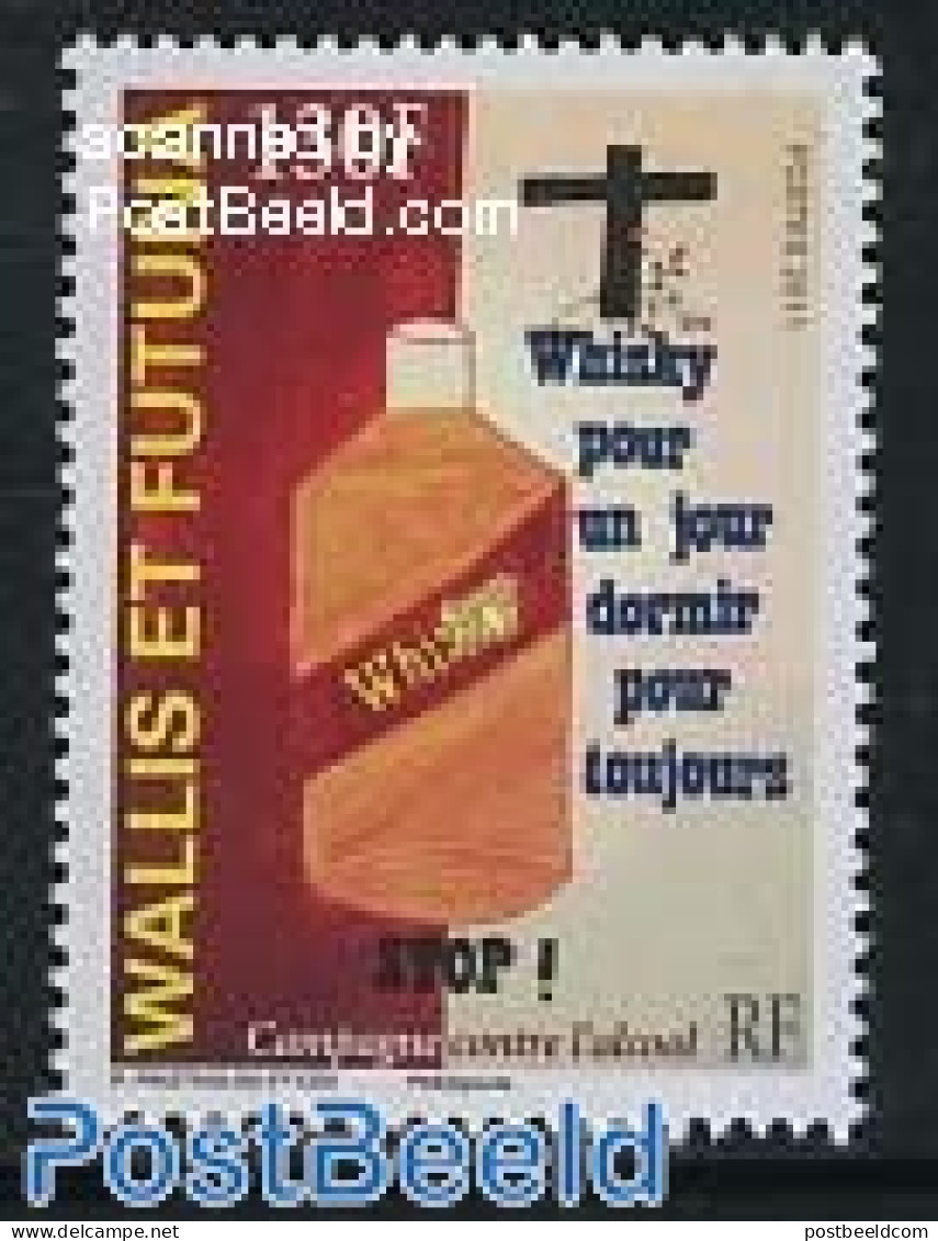 Wallis & Futuna 2011 Stop Alcohol 1v, Mint NH, Health - Health - Other & Unclassified