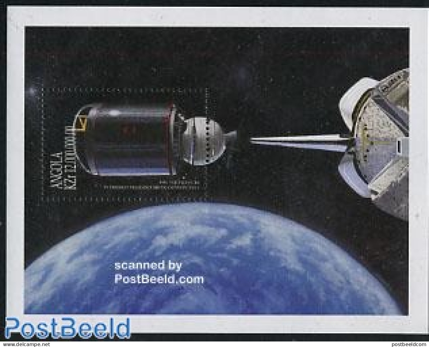 Angola 1999 Satellite S/s, Mint NH, Transport - Space Exploration - Angola