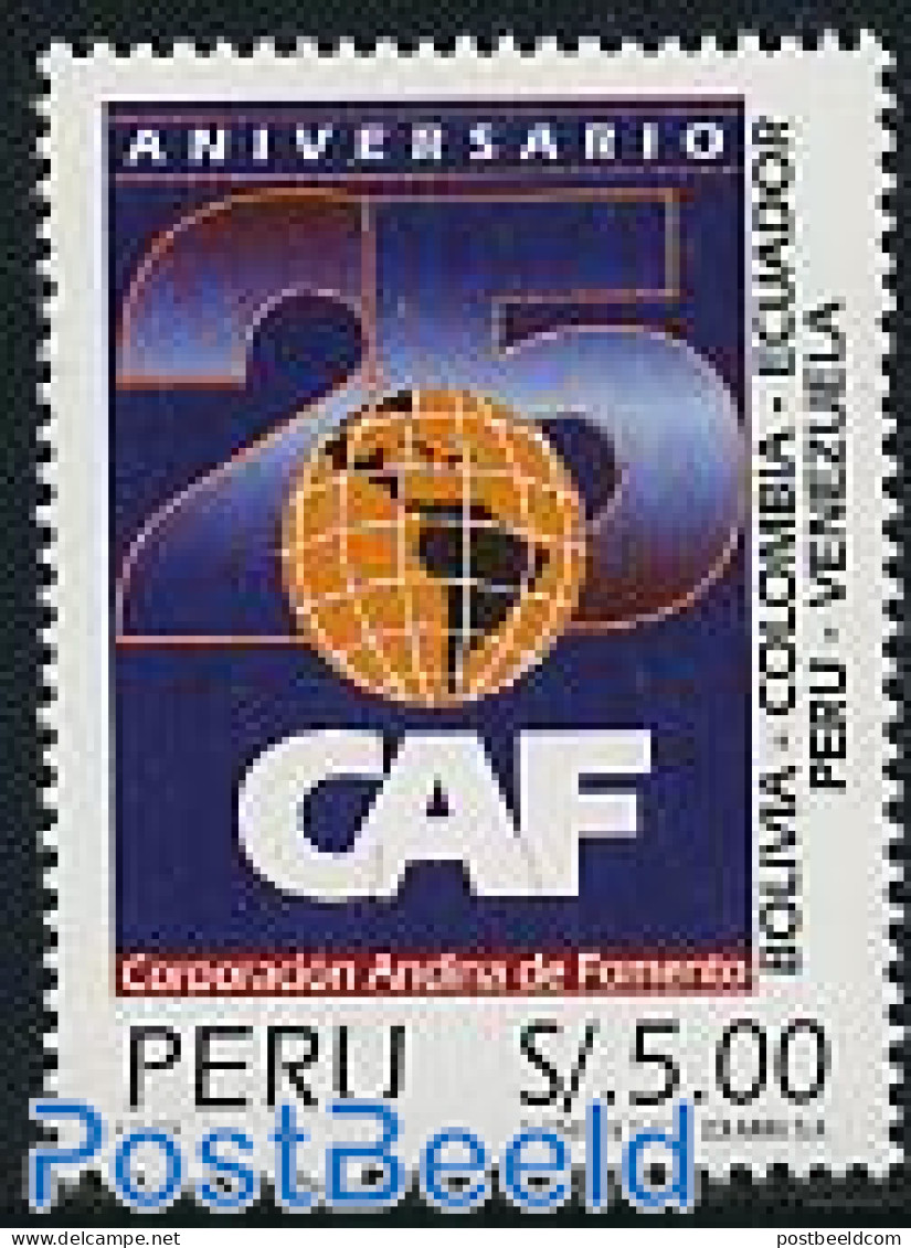 Peru 1995 CAF 1v, Mint NH, Various - Export & Trade - Factories & Industries